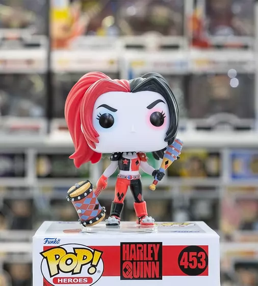Игровая фигурка Funko POP! серии Харли Квинн - Харли  Квинн с оружием - 65616_3.jpg - № 3