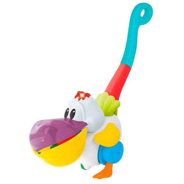 Игрушка-каталка Kiddi Smart – Пеликан-Затейник (украинский)