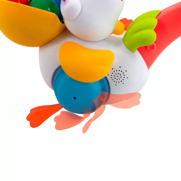 Игрушка-каталка Kiddi Smart – Пеликан-Затейник (украинский)