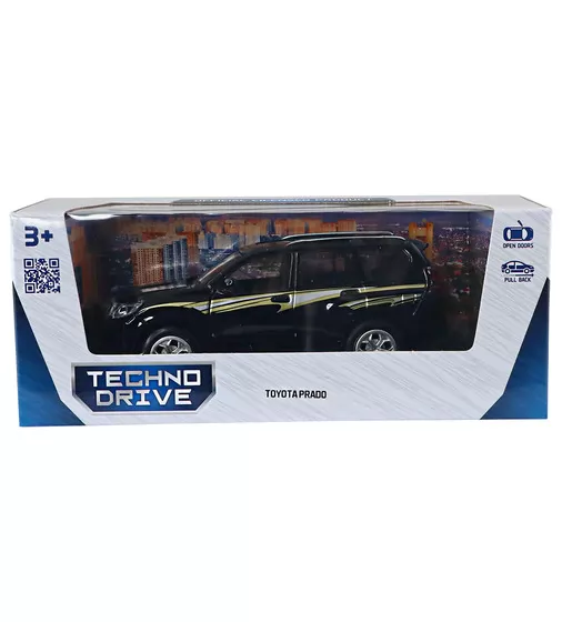 Автомодель – Toyota Prado (черный) - KM6189D_13.jpg - № 13