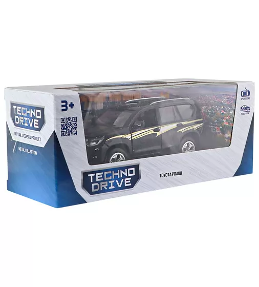 Автомодель – Toyota Prado (черный) - KM6189D_14.jpg - № 14