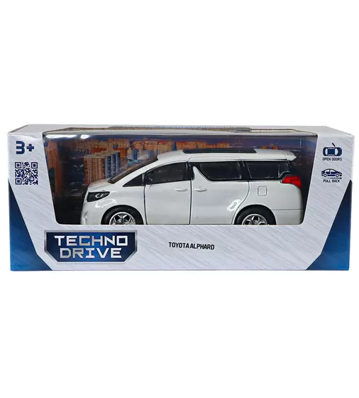 Автомодель - Alphard (белый) - KM6011Bl_13.jpg - № 13