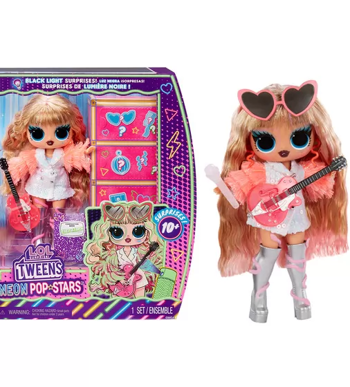 Игровой набор с куклой L.O.L. Surprise! серии Tweens Neon Pop" – Тея Старс" - 120650_1.jpg - № 1