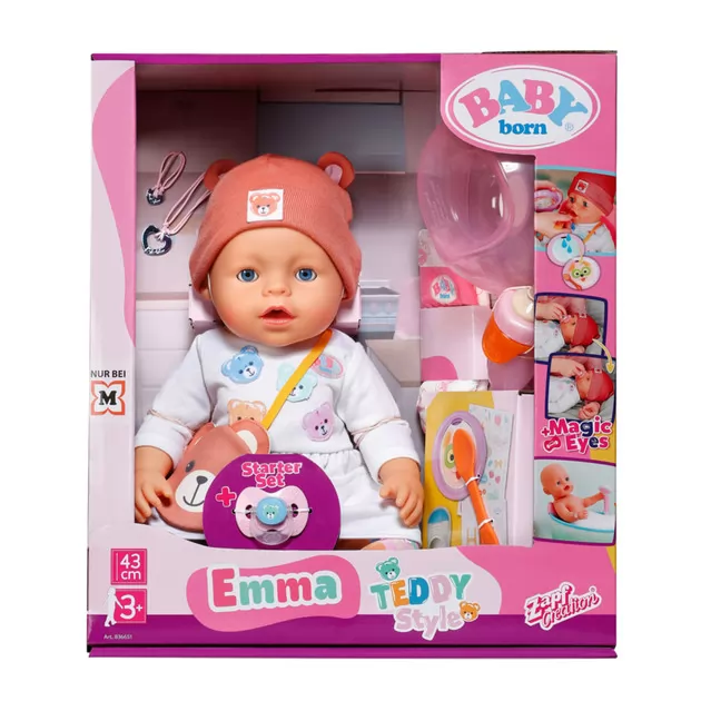 Кукла Baby Born – Эмма-Тедди