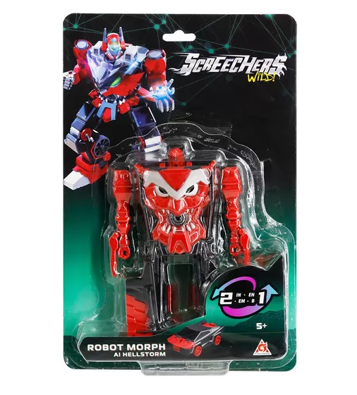 Робот-трансформер Screechers Wild! S5 – Хеллшторм - EU686152_7.jpg - № 7