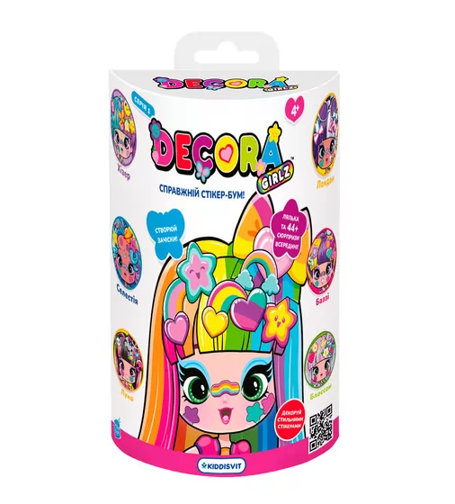 Игровой набор с куклой Decora - Разноцветный сюрприз - D1000_1.jpg - № 1
