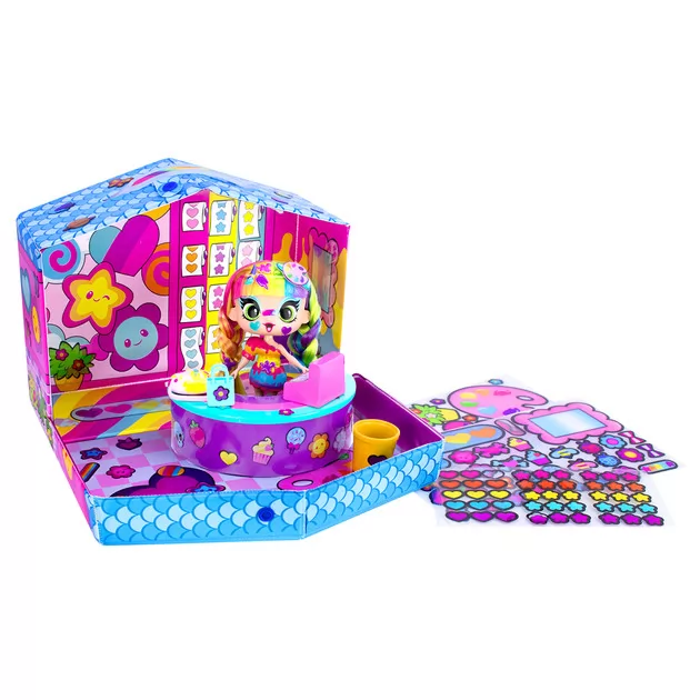 Игровой набор с куклой Decora - Дизайнерский магазин наклеек