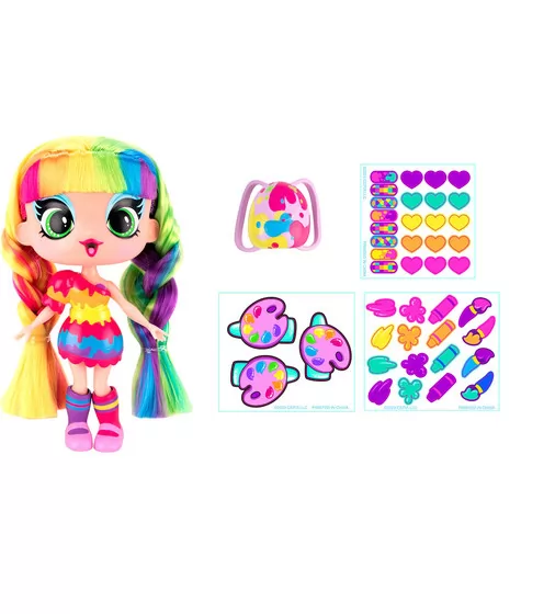 Игровой набор с куклой Decora - Дизайнерский магазин наклеек - D1009_6.jpg - № 6