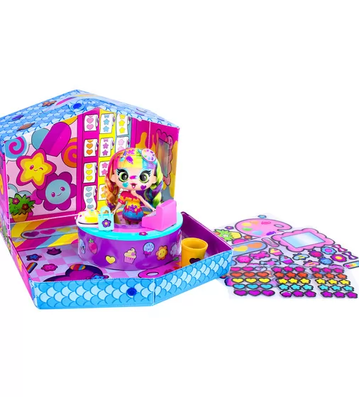 Игровой набор с куклой Decora - Дизайнерский магазин наклеек - D1009_2.jpg - № 2