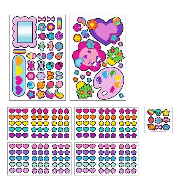 Игровой набор с куклой Decora - Дизайнерский магазин наклеек