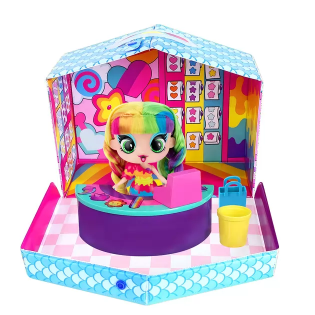 Игровой набор с куклой Decora - Дизайнерский магазин наклеек