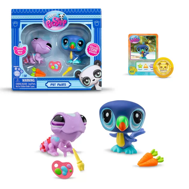 Игровой набор Littlest Pet Shop – Друзья по искусству