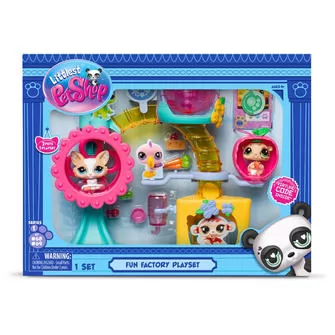 Игровой набор Littlest Pet Shop – Фабрика развлечений