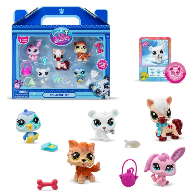 Игровой набор Littlest Pet Shop – Зимние приключения