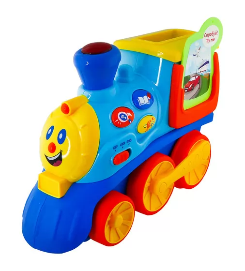 Интерактивная двуязычная игрушка Kiddi Smart – Поезд Смарти - 4231T-KS_1.jpg - № 1