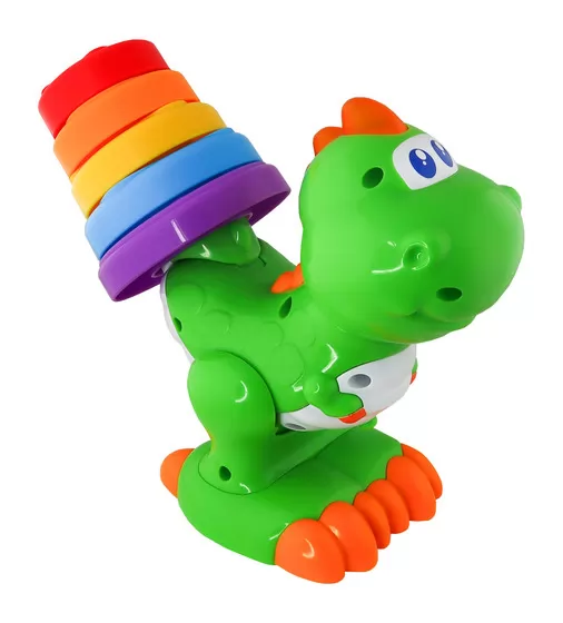 Двуязычная развивающая игрушка Kiddi Smart – Динозаврик Цветограй - 4279T-KS_6.jpg - № 6