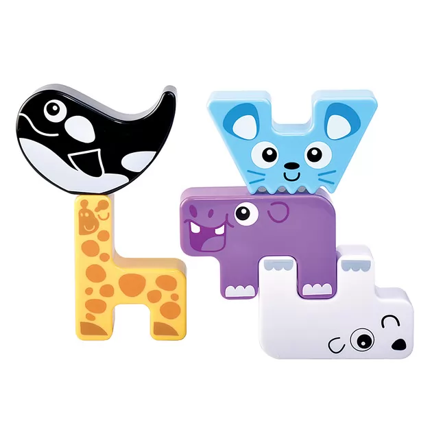 Обучающий игровой набор Kiddi Smart – Зверушки-пазлики
