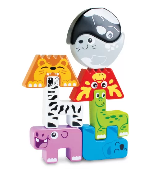 Обучающий игровой набор Kiddi Smart – Зверушки-пазлики - 4562-KS_2.jpg - № 2