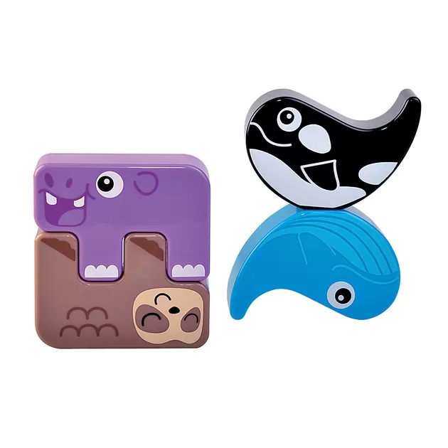 Обучающий игровой набор Kiddi Smart – Зверушки-пазлики