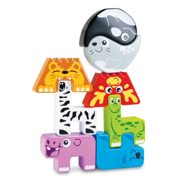Обучающий игровой набор Kiddi Smart – Зверушки-пазлики