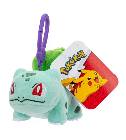 Мягкая игрушка на клипсе Pokemon - Бульбазавр W11 - PKW3921_5.jpg - № 5