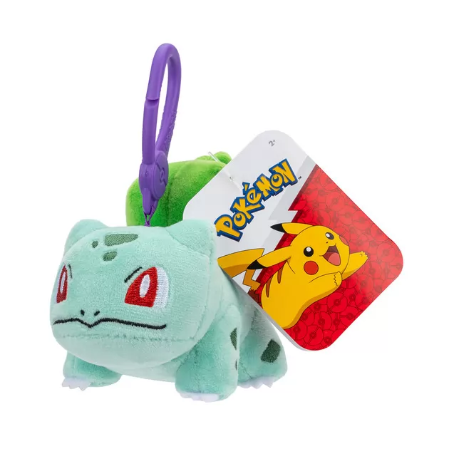 Мягкая игрушка на клипсе Pokemon - Бульбазавр W11