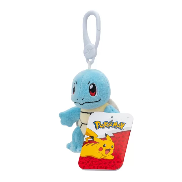 Мягкая игрушка на клипсе Pokemon - Сквиртл W11