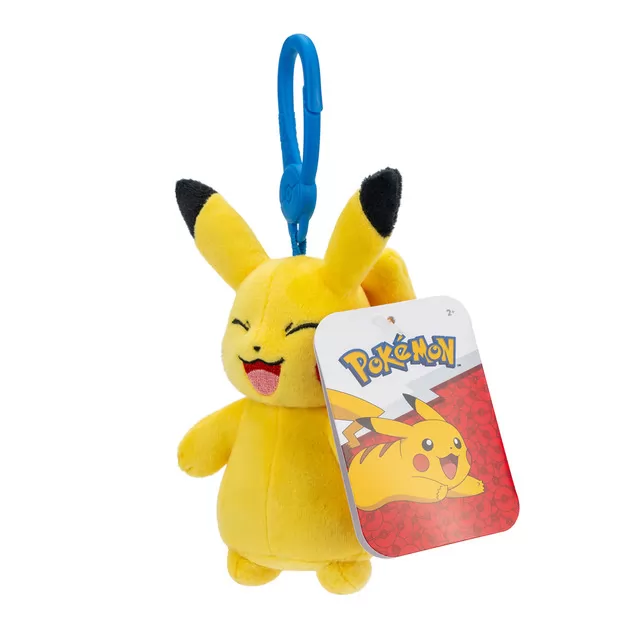 Мягкая игрушка на клипсе Pokemon - Пикачу W11