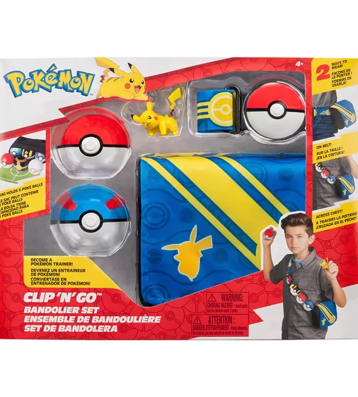 Игровой набор Pokemon W5 - Снаряжение тренера Пикачу - PKW3649_1.jpg - № 1
