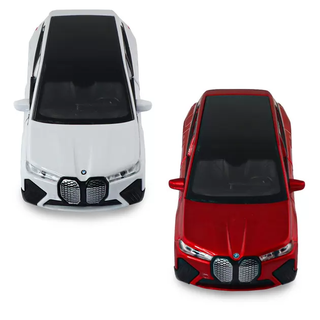 Автомодель - BMW iX (красный, белый)