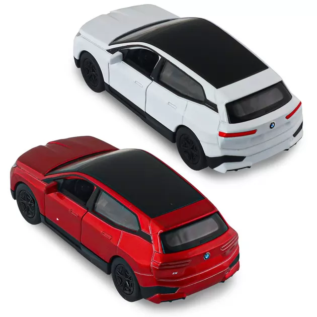 Автомодель - BMW iX (красный, белый)