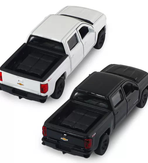 Автомодель - Chevrolet Silverado 2017 (перламутрово-белый, черный) - 250381W_5.jpg - № 5