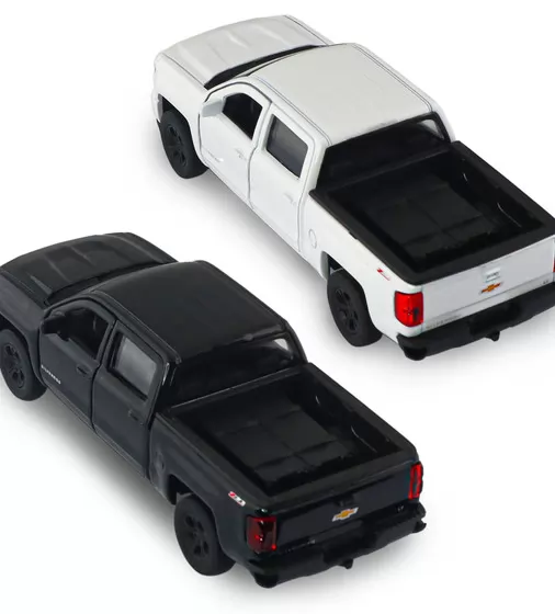 Автомодель - Chevrolet Silverado 2017 (перламутрово-белый, черный) - 250381W_3.jpg - № 3
