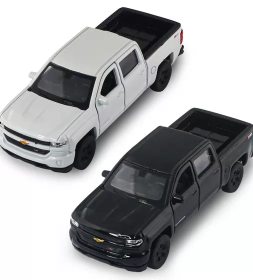 Автомодель - Chevrolet Silverado 2017 (перламутрово-белый, черный) - 250381W_1.jpg - № 1