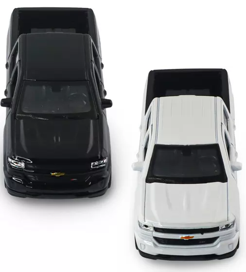 Автомодель - Chevrolet Silverado 2017 (перламутрово-белый, черный) - 250381W_8.jpg - № 8