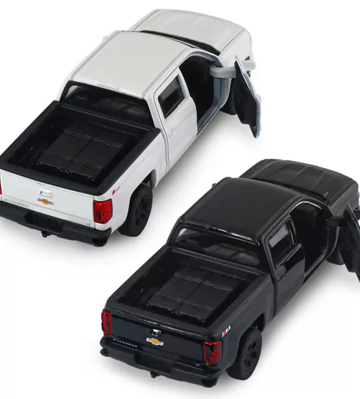Автомодель - Chevrolet Silverado 2017 (перламутрово-белый, черный) - 250381W_10.jpg - № 10