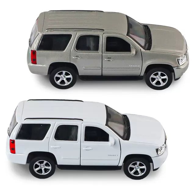 Автомодель - Chevrolet Tahoe 2008 (белый, серый)