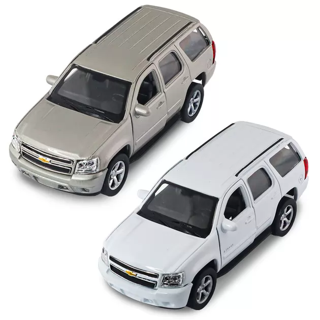 Автомодель - Chevrolet Tahoe 2008 (белый, серый)