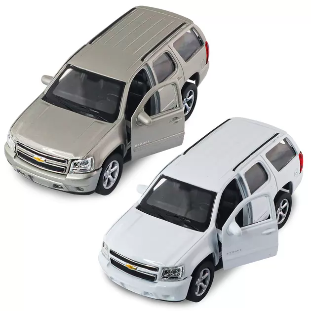 Автомодель - Chevrolet Tahoe 2008 (белый, серый)