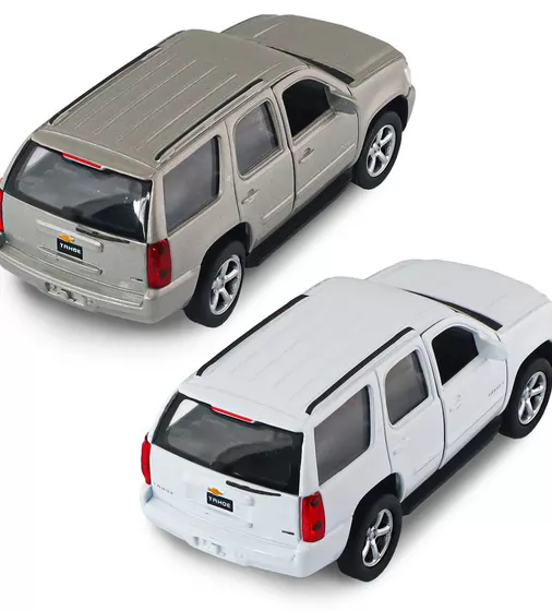 Автомодель - Chevrolet Tahoe 2008 (белый, серый) - 250382W_5.jpg - № 5