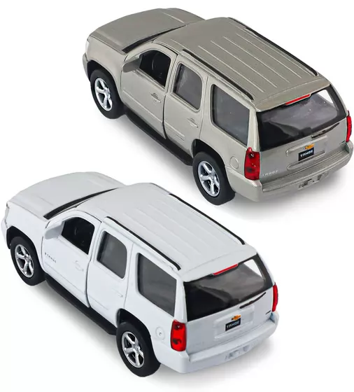 Автомодель - Chevrolet Tahoe 2008 (белый, серый) - 250382W_3.jpg - № 3