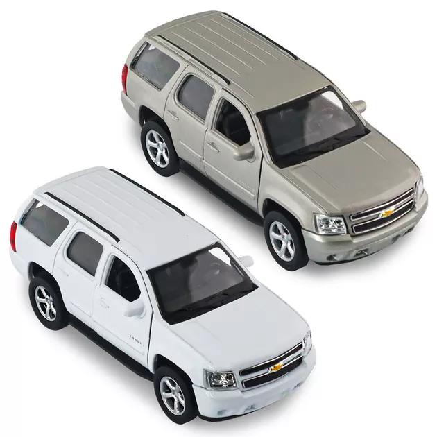 Автомодель - Chevrolet Tahoe 2008 (белый, серый)