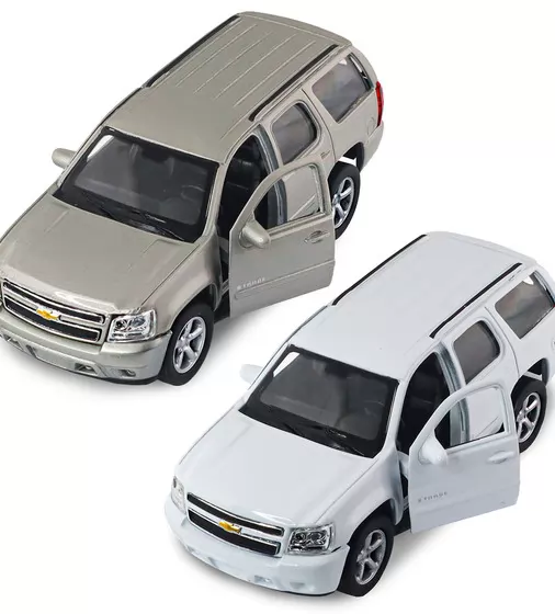 Автомодель - Chevrolet Tahoe 2008 (белый, серый) - 250382W_9.jpg - № 9