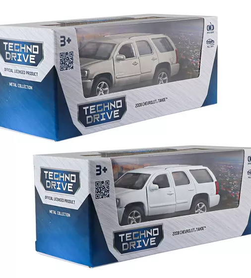Автомодель - Chevrolet Tahoe 2008 (белый, серый) - 250382W_14.jpg - № 14