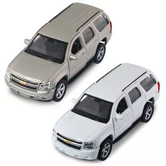 Автомодель - Chevrolet Tahoe 2008 (белый, серый)