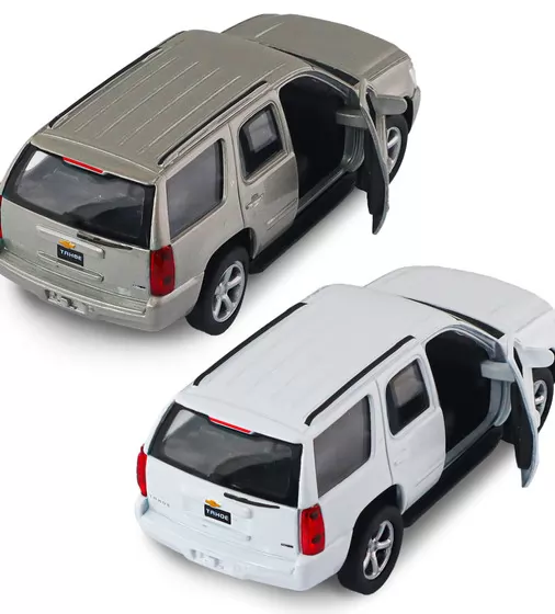 Автомодель - Chevrolet Tahoe 2008 (белый, серый) - 250382W_10.jpg - № 10