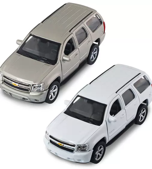 Автомодель - Chevrolet Tahoe 2008 (белый, серый) - 250382W_1.jpg - № 1