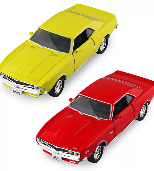 Автомодель - Chevrolet Camaro Z28 1968 (красный, желтый) - 250384W_1.jpg - № 1