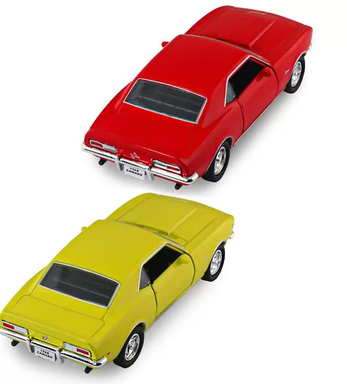 Автомодель - Chevrolet Camaro Z28 1968 (красный, желтый) - 250384W_5.jpg - № 5