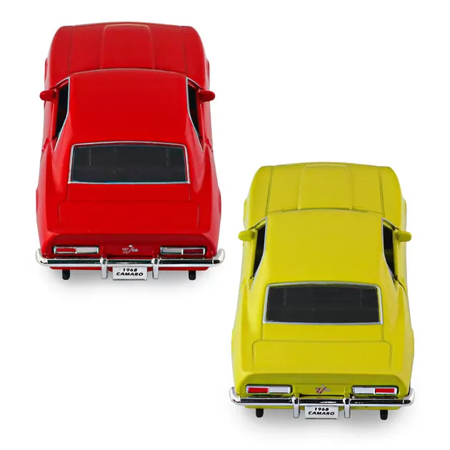 Автомодель - Chevrolet Camaro Z28 1968 (красный, желтый)